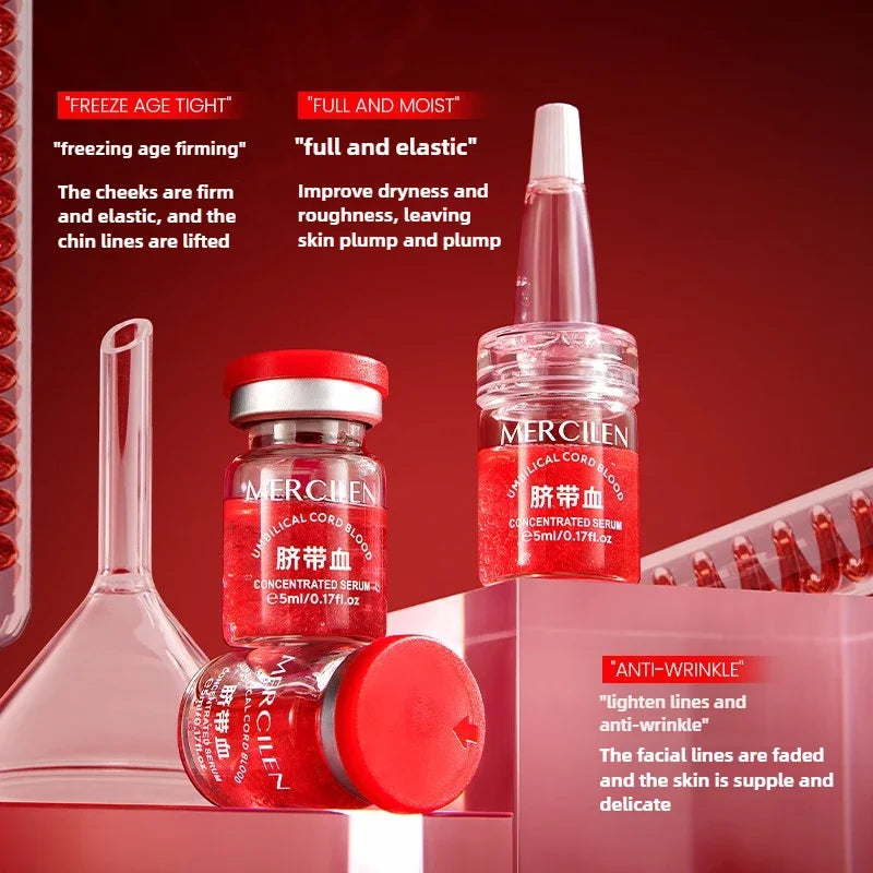 Anti-wrinkle facial essence bottle