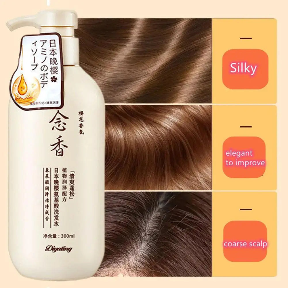 Japanese Amino Acid Fragrant Shampoo & Conditioner Hair Set