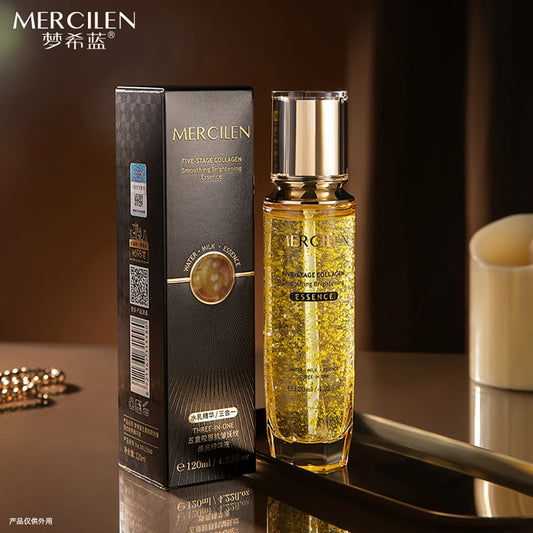MERCILEN — Collagen Smoothing Essence — Product packaging front detail with label