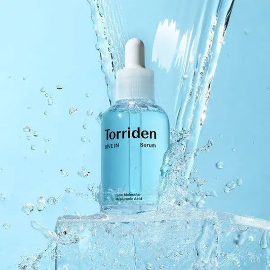 TORRIDEN DIVE-IN Low Molecular Hyaluronic Acid Serum Duo 50ml + 40ml – Deep Hydration & Plumping K-Beauty Set