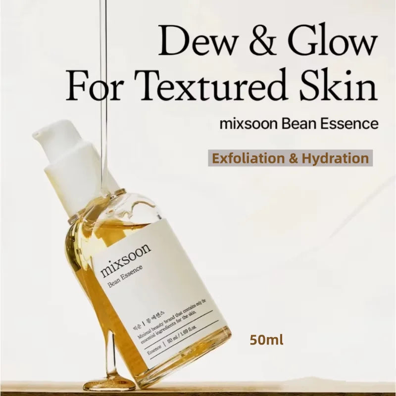 Mixsoon Bean Essence Pore Refining Serum — Bean Essence — Brown dropper bottle on white background