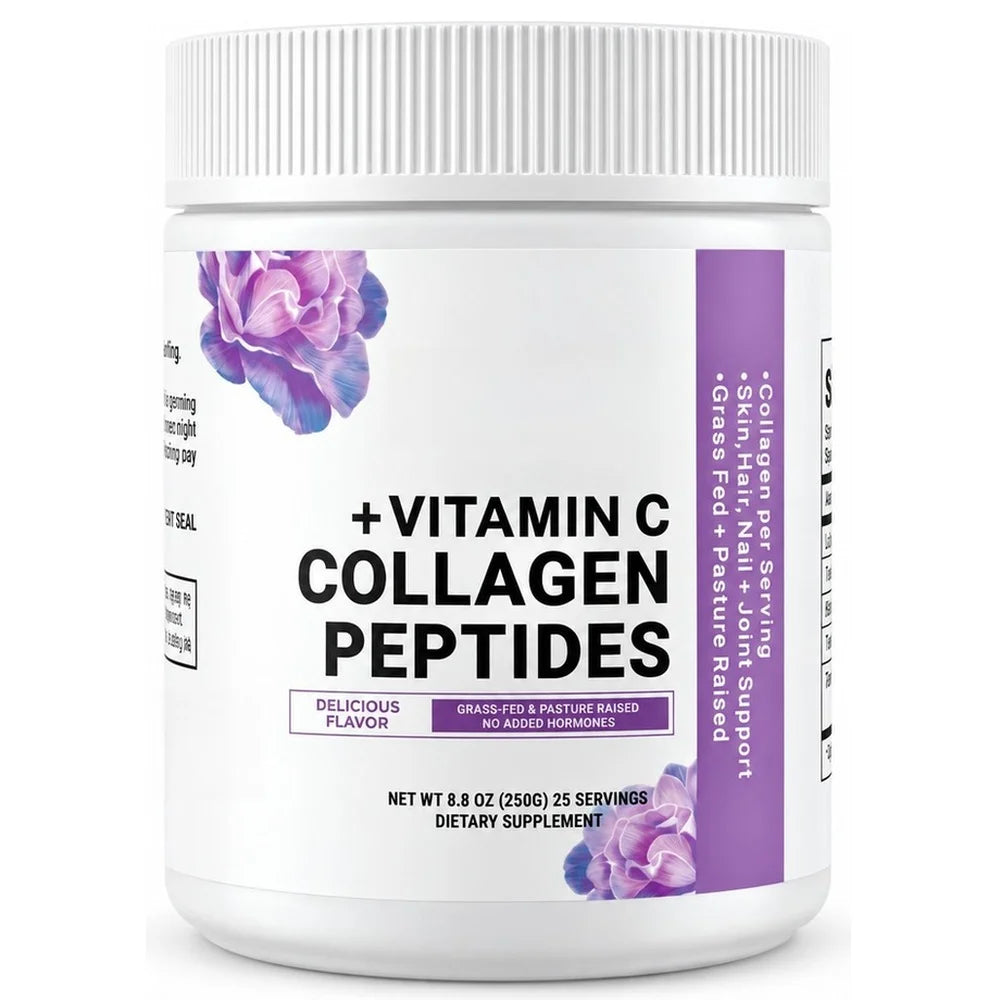 Collagen Peptides + Vitamin C Powder — 250 g — product photograph 1