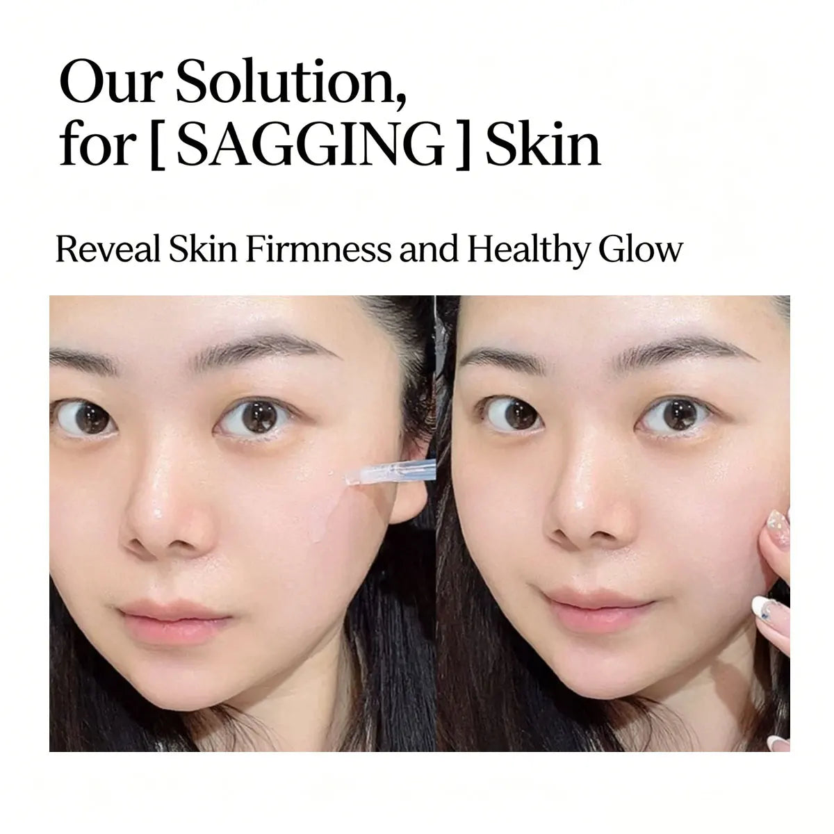 Korean skincare serum bottle for nourishing, breathable formula and soft, comfortable skin sensation