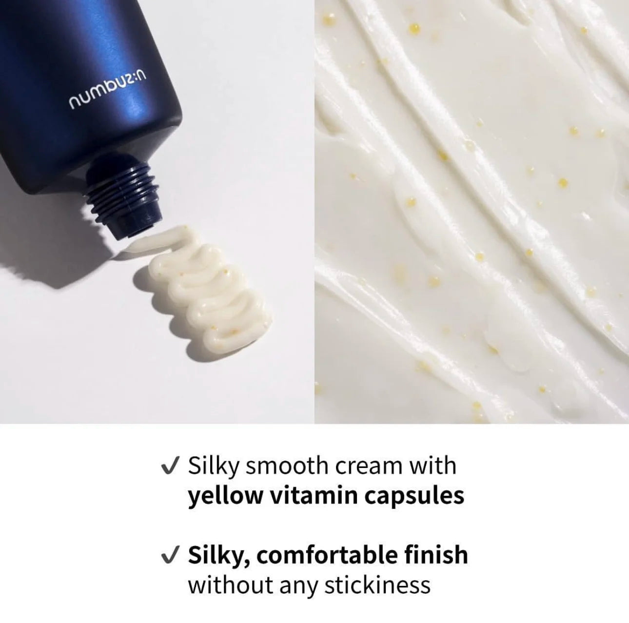 NUMBUZIN No.5 Daily Multi-Vitamin Brightening Cream — 20 Vita Complex — Before and after radiant glowing results