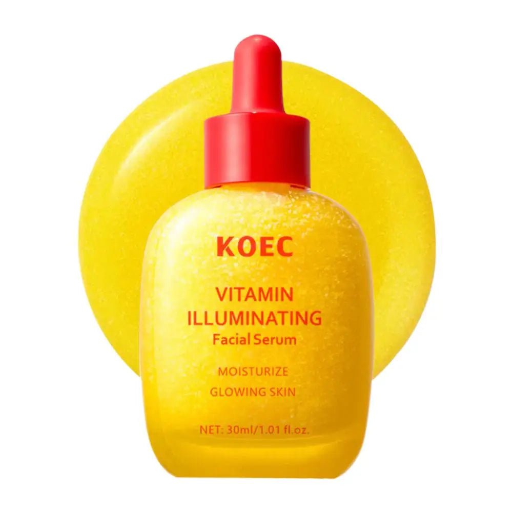KOEC Bakuchiol & Vitamin Complex Korean Skincare Kit — Bakuchiol & Vitamin C — Cream application on model face
