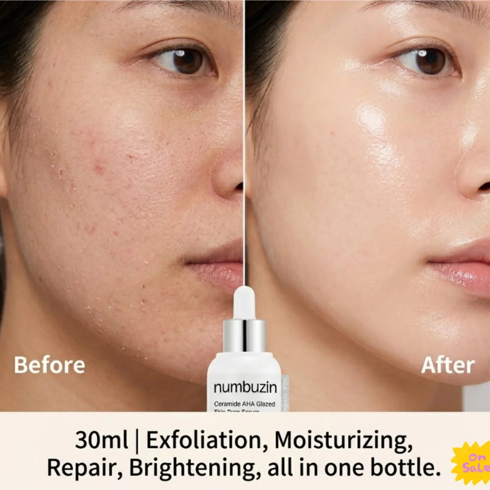 NUMBUZIN No.2 No.3 & No.4 Serum Set — PDRN Retinol Ceramide — No.3 Blue Bio-Retinol bottle front view close-up