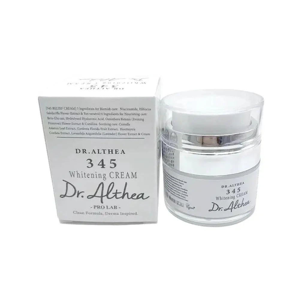 DR ALTHEA 345 Relief Cream Mist — 345 Relief Formula & Antioxidant — Suitable for all skin types feature panel