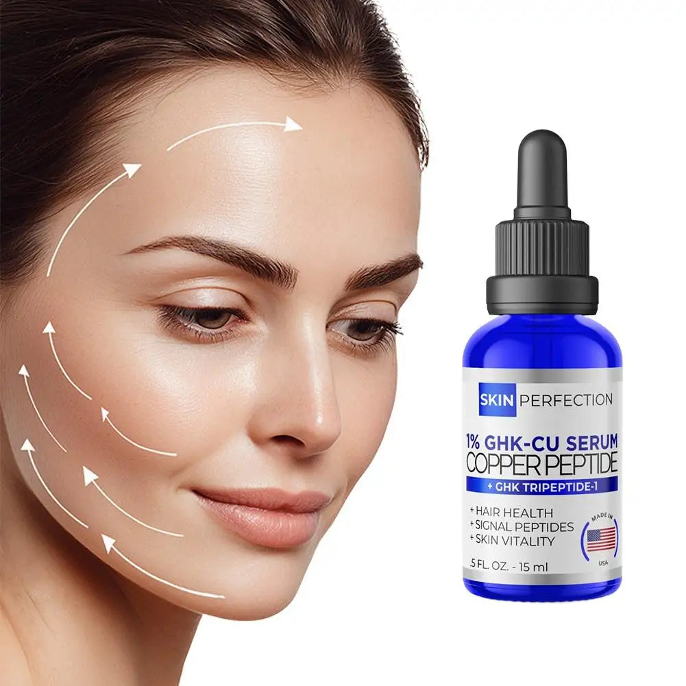 BARUBUT GHK-CU Copper Peptide Face & Hair Serum — GHK-CU copper peptide — back of box ingredients