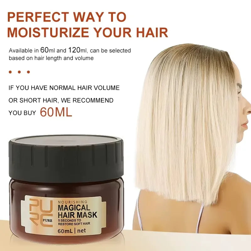 PURC No Steam Intensive Repair Hair Mask Spa Treatment