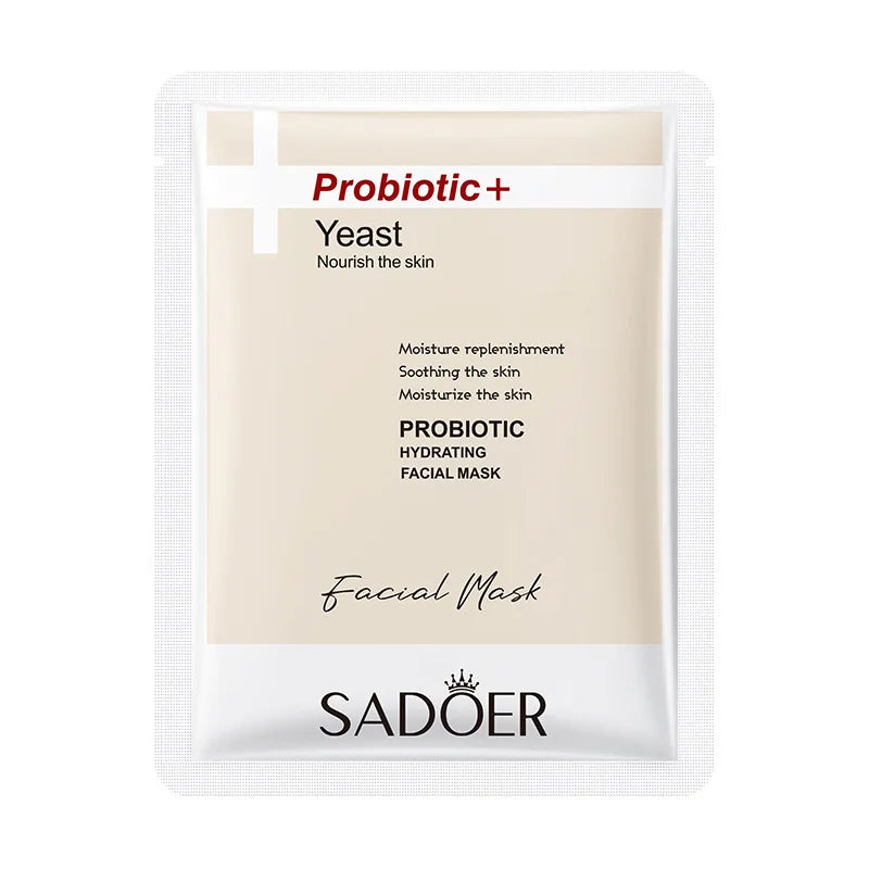 Probiotic hyaluronic acid niacinamide sheet mask sachet