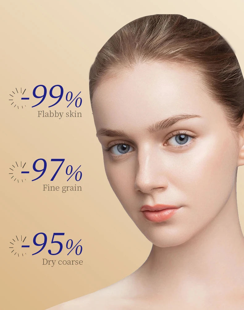 Facial essence serum bottle for collagen nourishment and firming