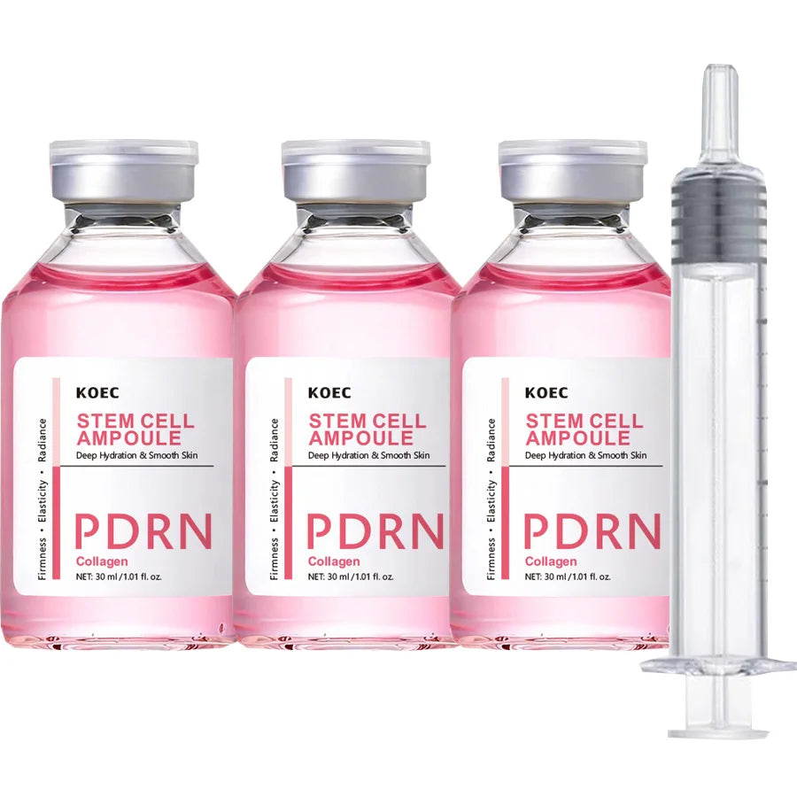 Ampoule serum bottle for deep collagen lifting treatment