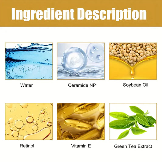 TRSTAY 1%  retinol SQUALENE -brightens and tightens the skin, moisturizes the skin, and reduces dullness