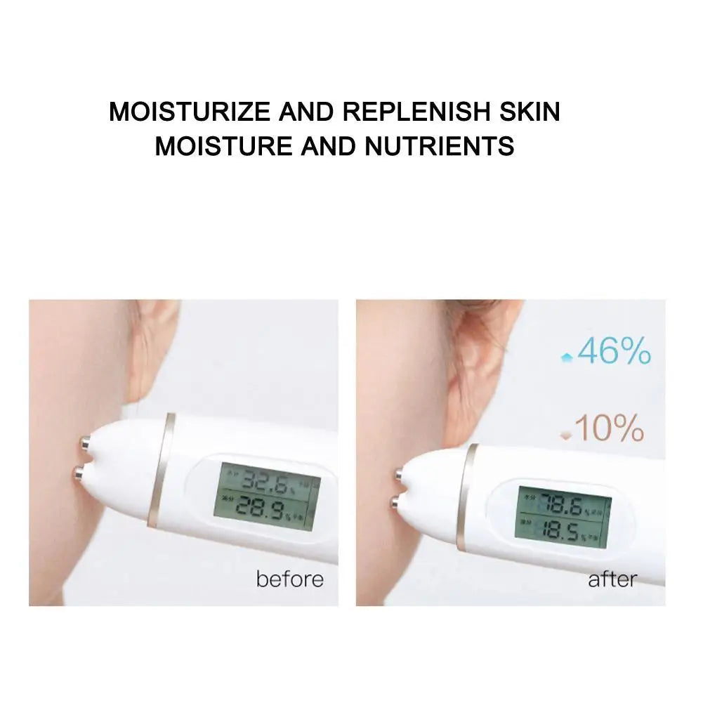 Gold protein peptide lifting face serum bottle for skincare