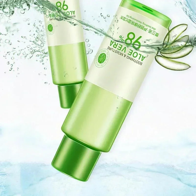 SkinSwaag Beauty Soothing & Moisture Aloe Vera Toner — aloe vera — ingredient list on packaging on white background