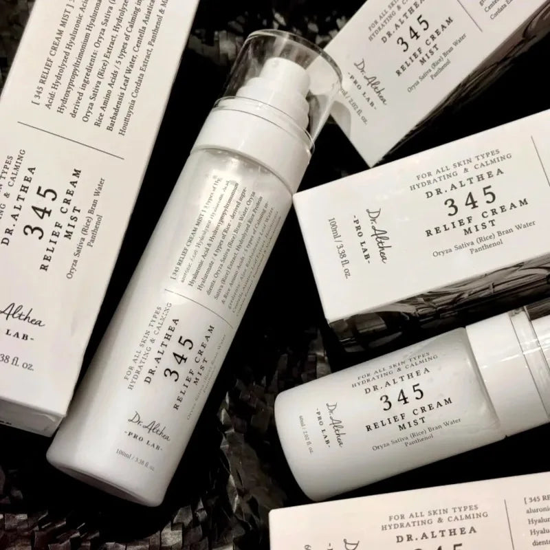 Antioxidant soothing face mist spray bottle for glass skin hydration