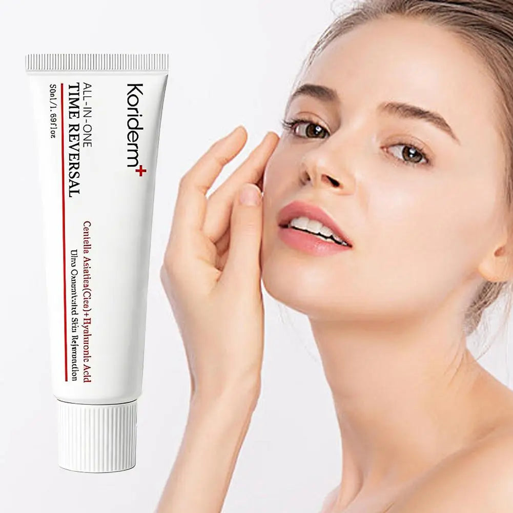 Centella hyaluronic acid face cream jar for soothing hydration