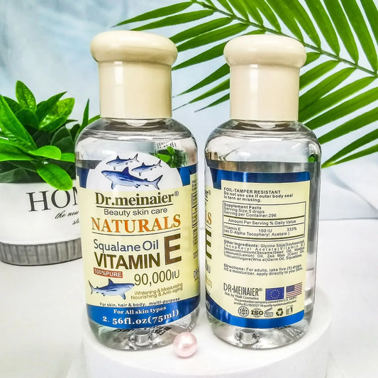 Dr.meinaier Facial & Body Oils — Vitamin E, Squalane, Sunflower & Olive — product gallery image 2