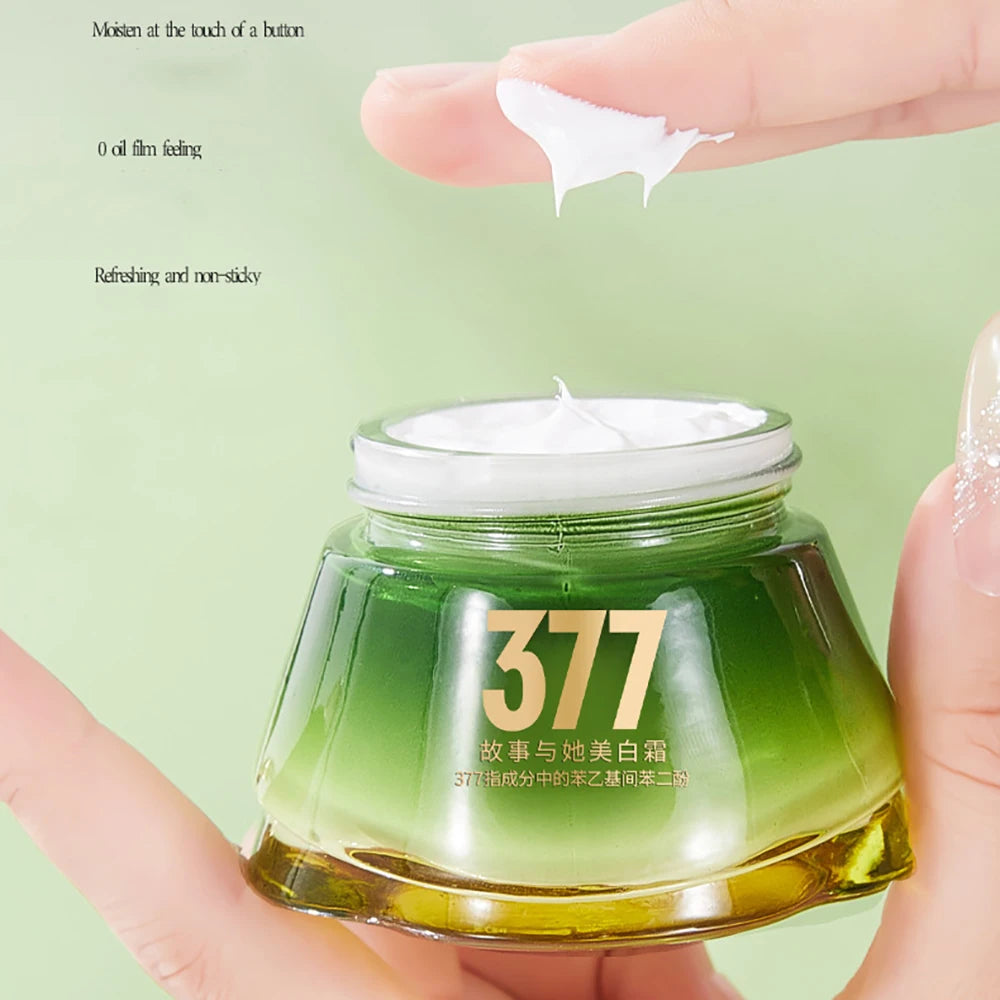SkinSwaag Beauty — GUSHIYUTA 377 Glow Cream — Product packaging front detail with label