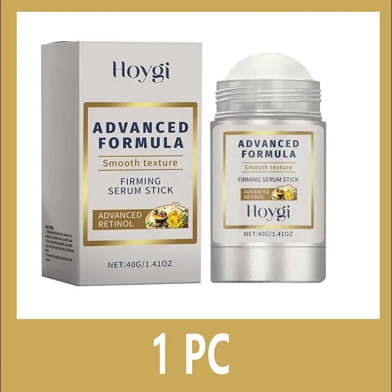 Skincare stick with retinol and hyaluronic acid to tighten pores and lift skin