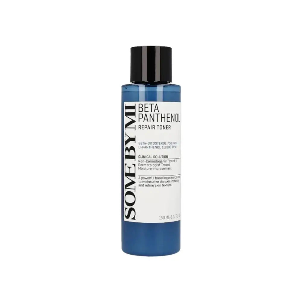 Bottle of AHA BHA PHA triple acid toner for exfoliating and clearing skin.