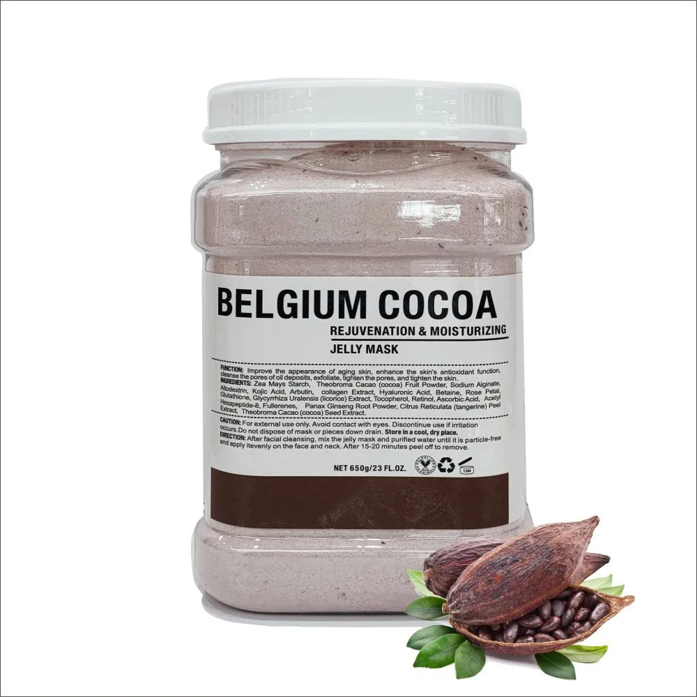 Belgium Cocoa Jelly Mask - 650 g original packaging