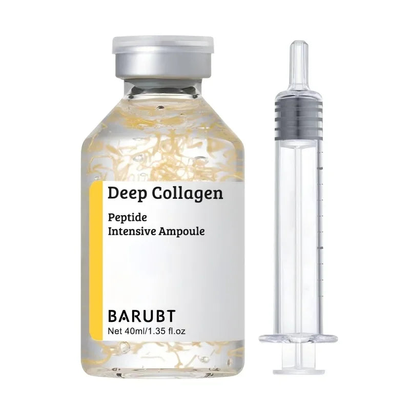 BARUBUT PDRN Blue Copper Peptide Ampoule — PDRN + copper peptide — front of ampoule with branding