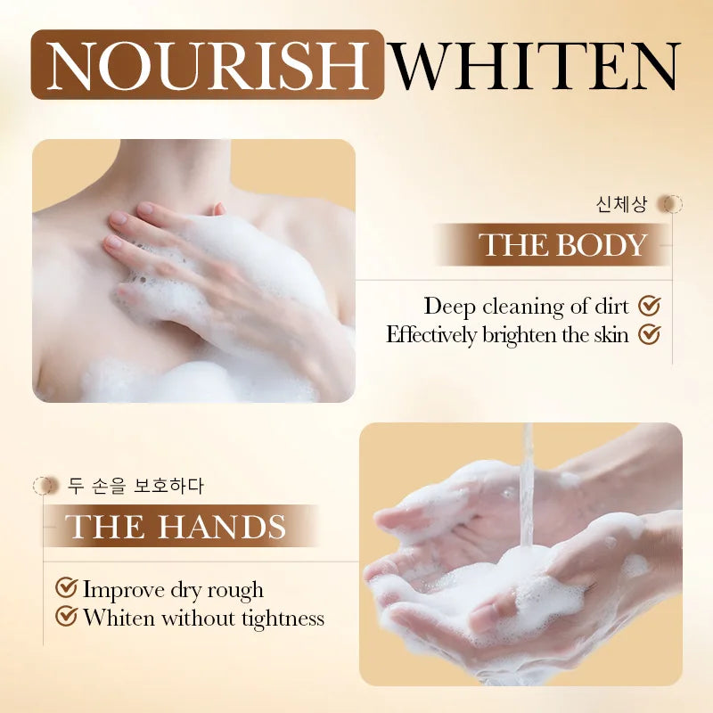 Facial cleansing soap bar with rice extract, salicylic acid, and niacinamide