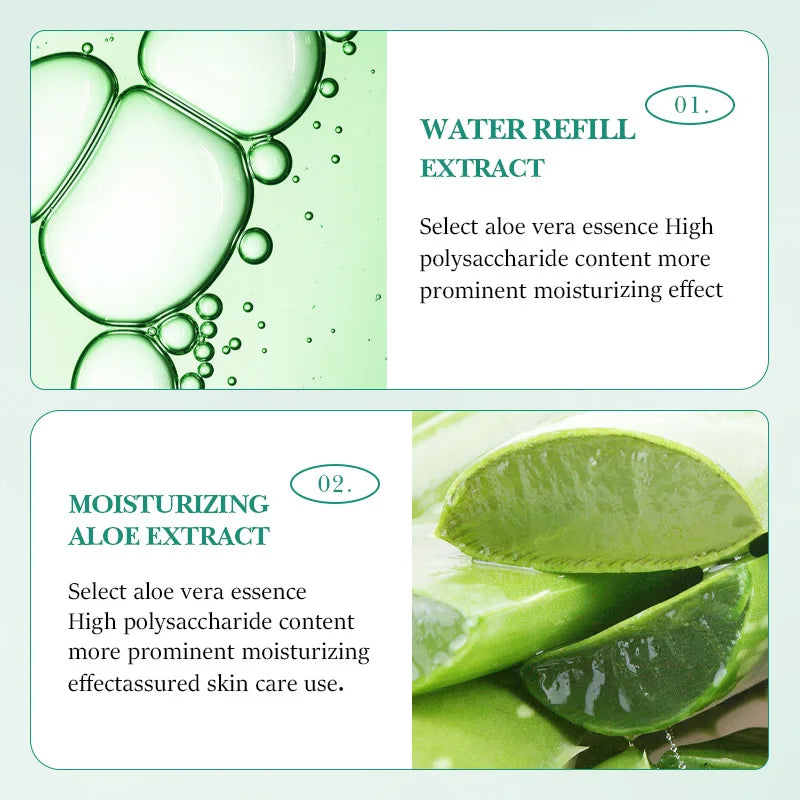 Aloe vera facial cleansing soap bar for moisturizing and oil control