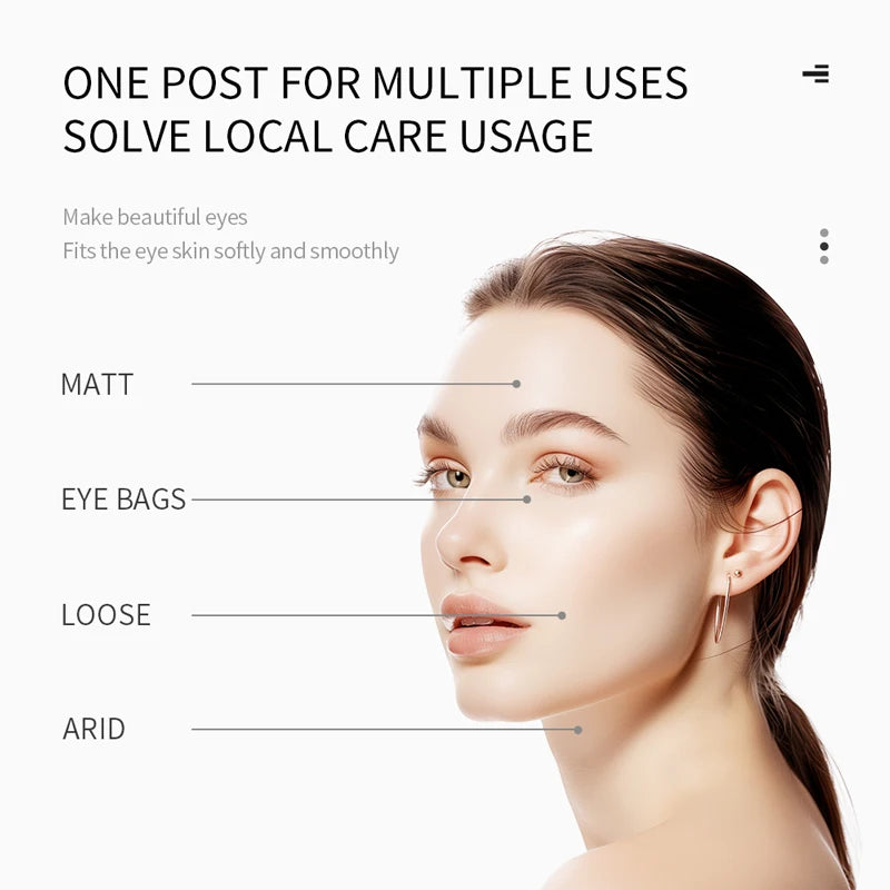 Eye mask patches with pearl extract for dark circles and under-eye bags