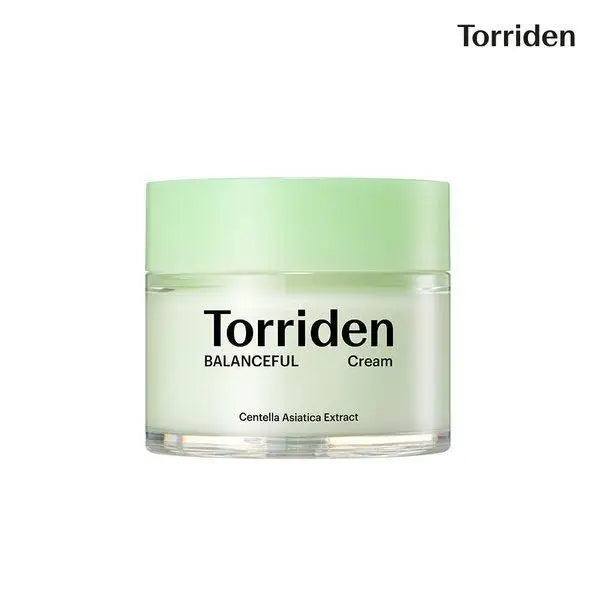 Calming Centella Asiatica serum bottle and cream jar duo set for soothing sensitive skin