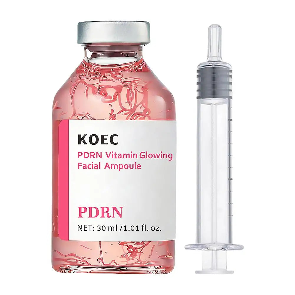 KOEC Deep Collagen Silk Peptide Serum — deep collagen + silk peptide — product with dropper detail