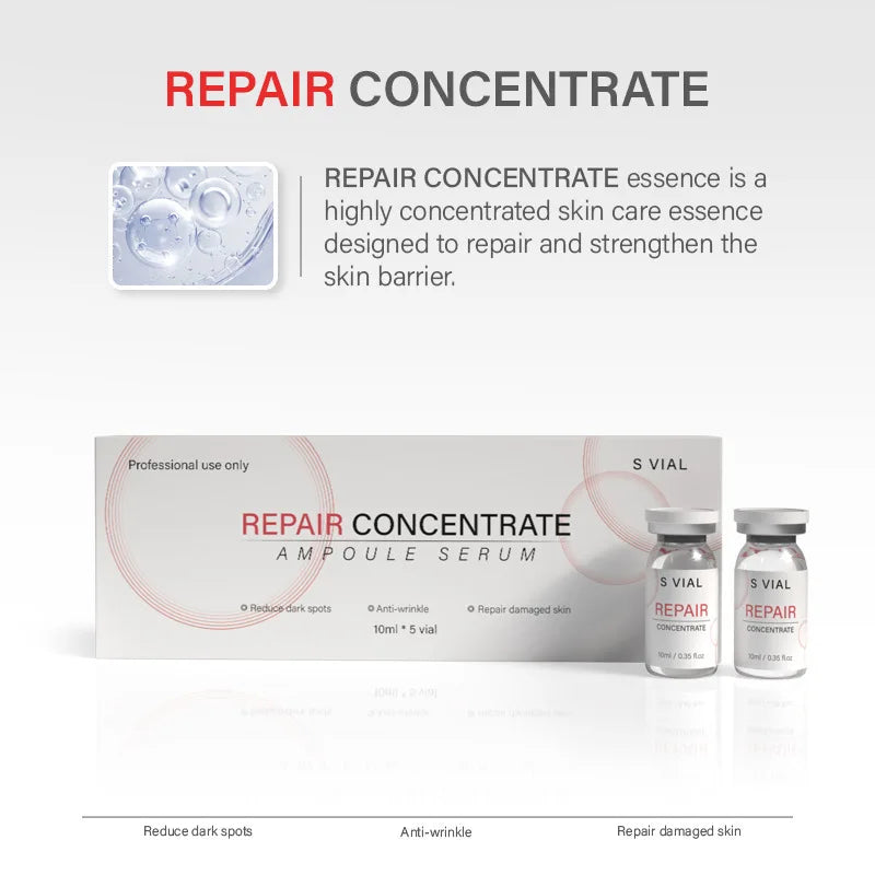 Collagen concentrate firming ampoule serum bottle with dropper
