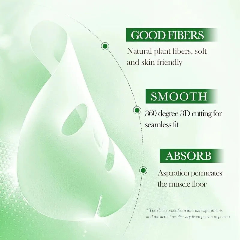 Moisturising aloe vera sheet mask sachet