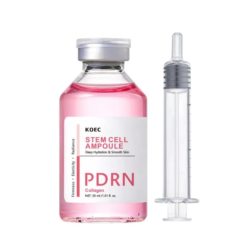KOEC PDRN Silk Polypeptide Ampoule — PDRN + silk peptide — white and gold bottle front view