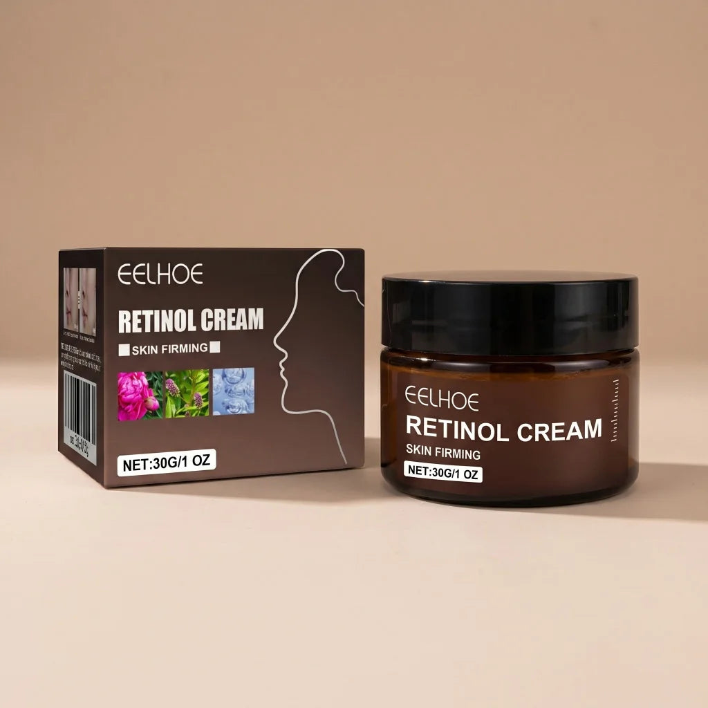 EELHOE — Retinol VC Peptide Cream — Skincare benefits infographic