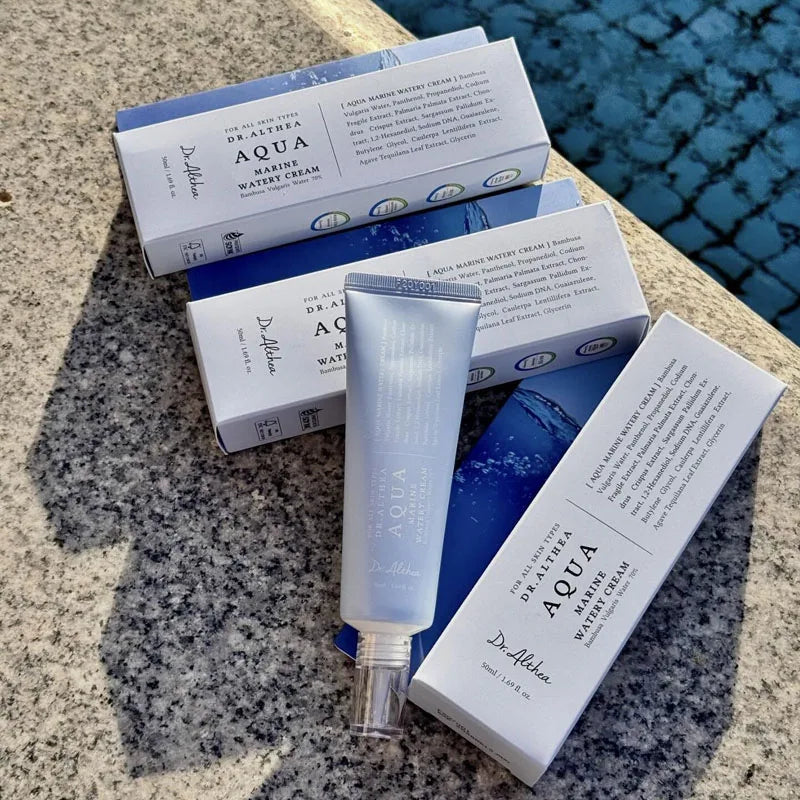 DR ALTHEA 345 Face Moisturizer Daily Soothing Cream And Mist — 345 Relief Formula — Before and after nourishing calming results