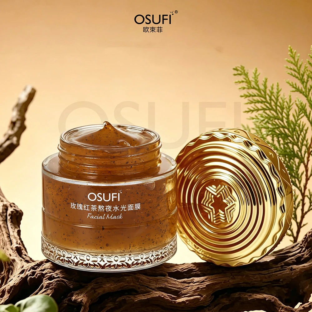 OSUFI Rose Black Tea Facial Mask — 100 g