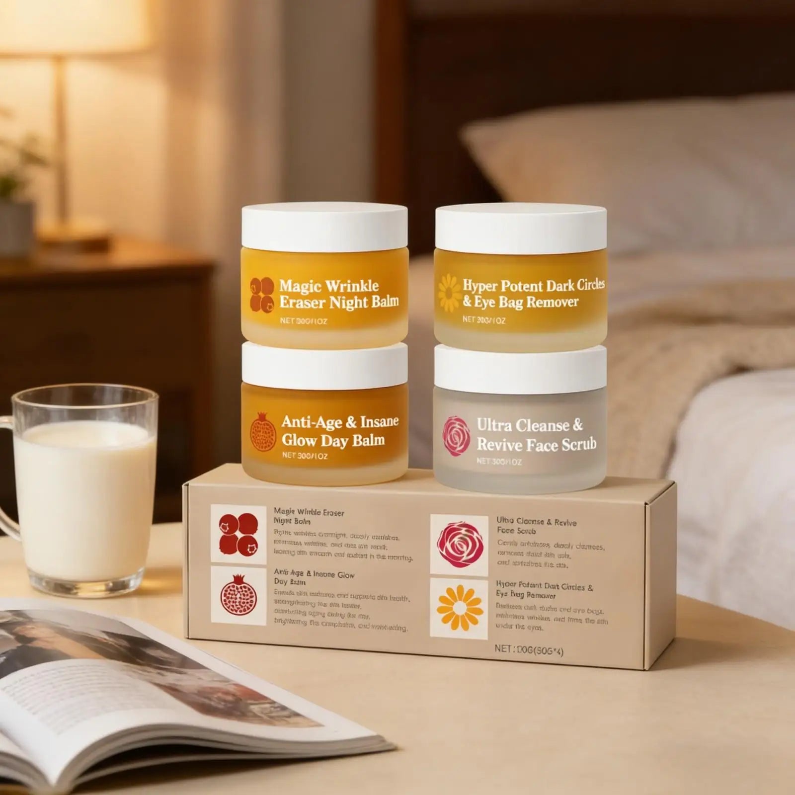 MagicSkin Renewing Cream — Anti-Aging & Collagen — Product packaging box front view