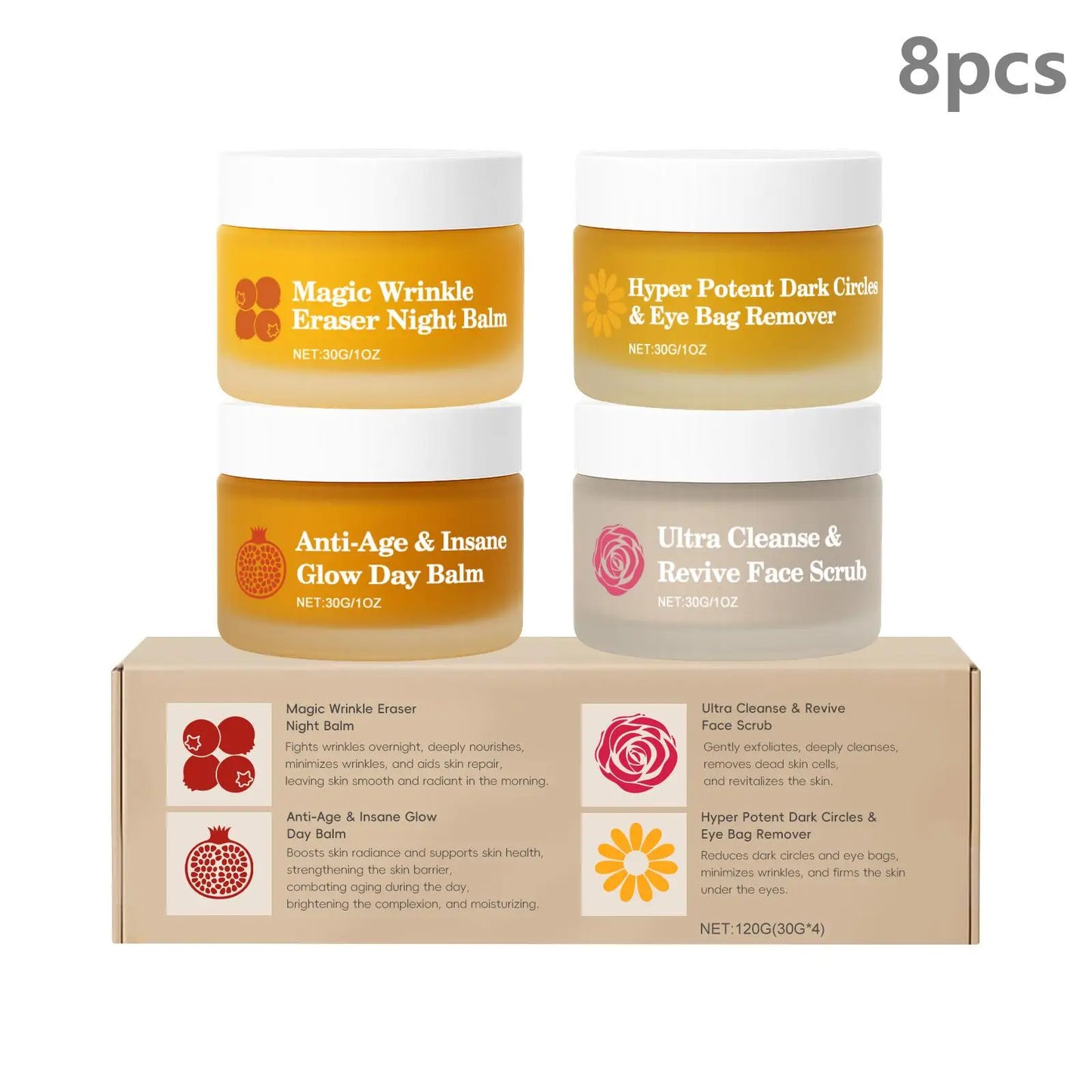 MagicSkin Renewing Cream — Anti-Aging & Collagen — Glowing skin result on model face