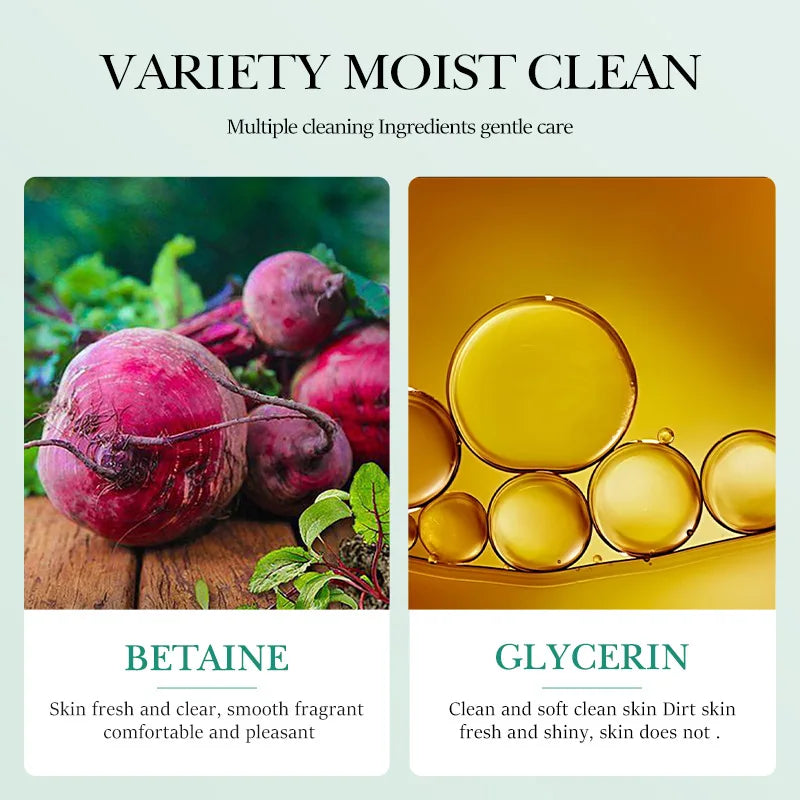 Aloe vera facial cleansing soap bar for moisturizing and oil control