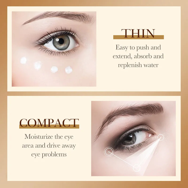 SADOER Caviar Collagen Eye Cream Anti Dark Circles Removal Eye Bags Nourishing Moisturizing Firming Eyes Skin Care Proudcts