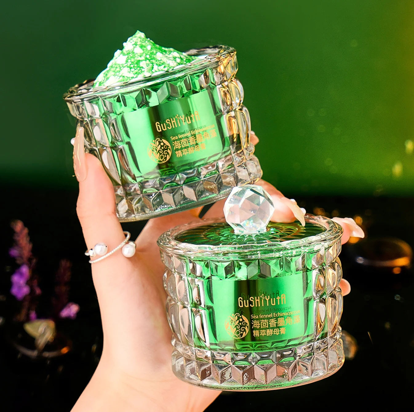Sea Fennel Cuticle Algae Essence Yeast Cream Moisturizing Softening Slimming Luxury Skin Care Face Cream South Korea Skincare