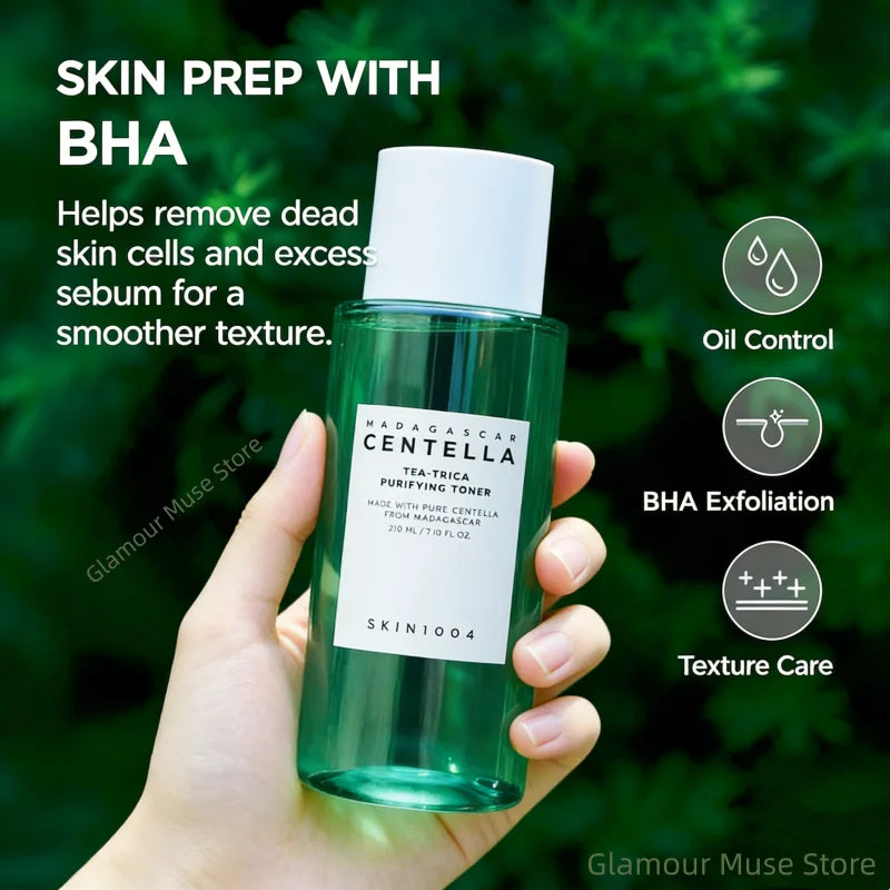 SKIN 1004 Centella Tea-Trica Acne Serum Set — Centella & Tea-Trica — Before and after acne soothing results