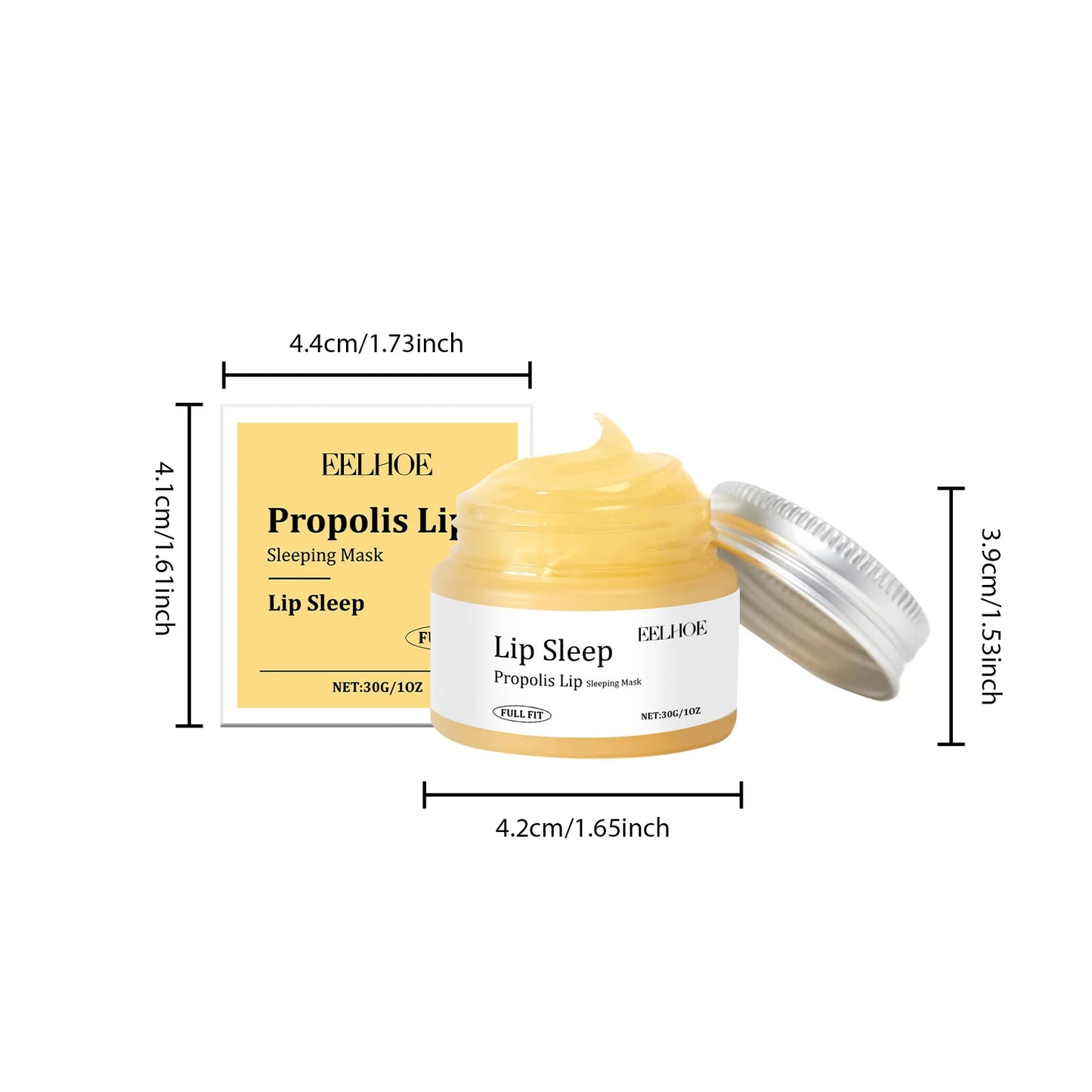 HOYGI — Propolis Lip Sleeping Mask — Overnight lip care effect