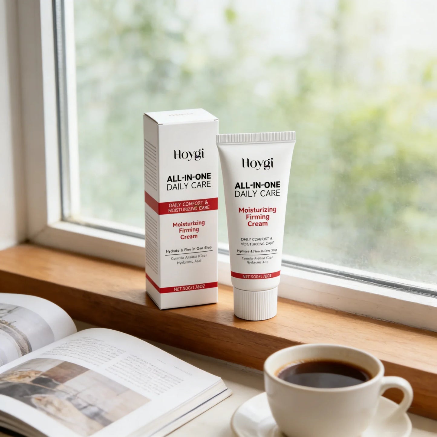 HOYGI — Centella HA Firming Cream — Product ingredient centella and hyaluronic acid visual
