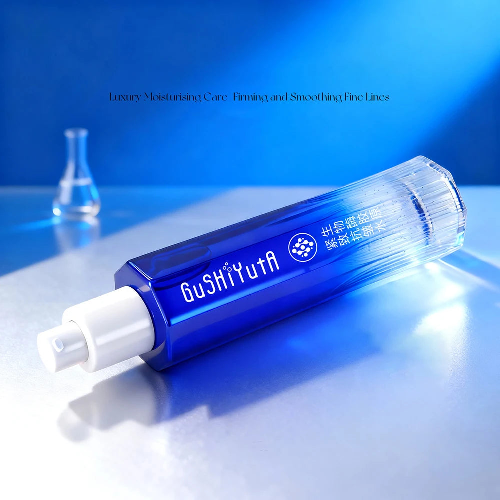 GUSHIYUTA Enzyme Collagen Water blue bottle and packaging