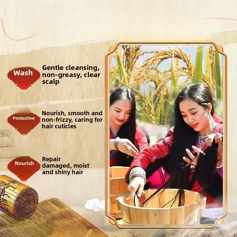 Rice Water Anti-Dandruff Shampoo Scalp Cleanse & Care