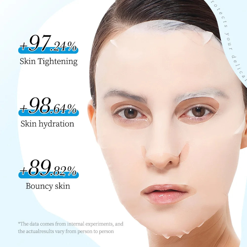 BIOAQUA Probiotic Repair Sheet Mask — probiotics + acne soothing — mask applied on face
