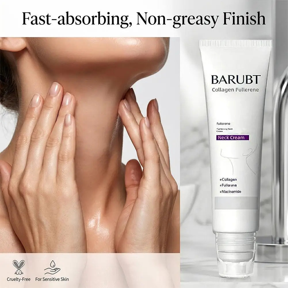 Barubut Anti-wrinkle Firming Neck Cream — Niacinamide — Niacinamide and anti-wrinkle ingredient illustration